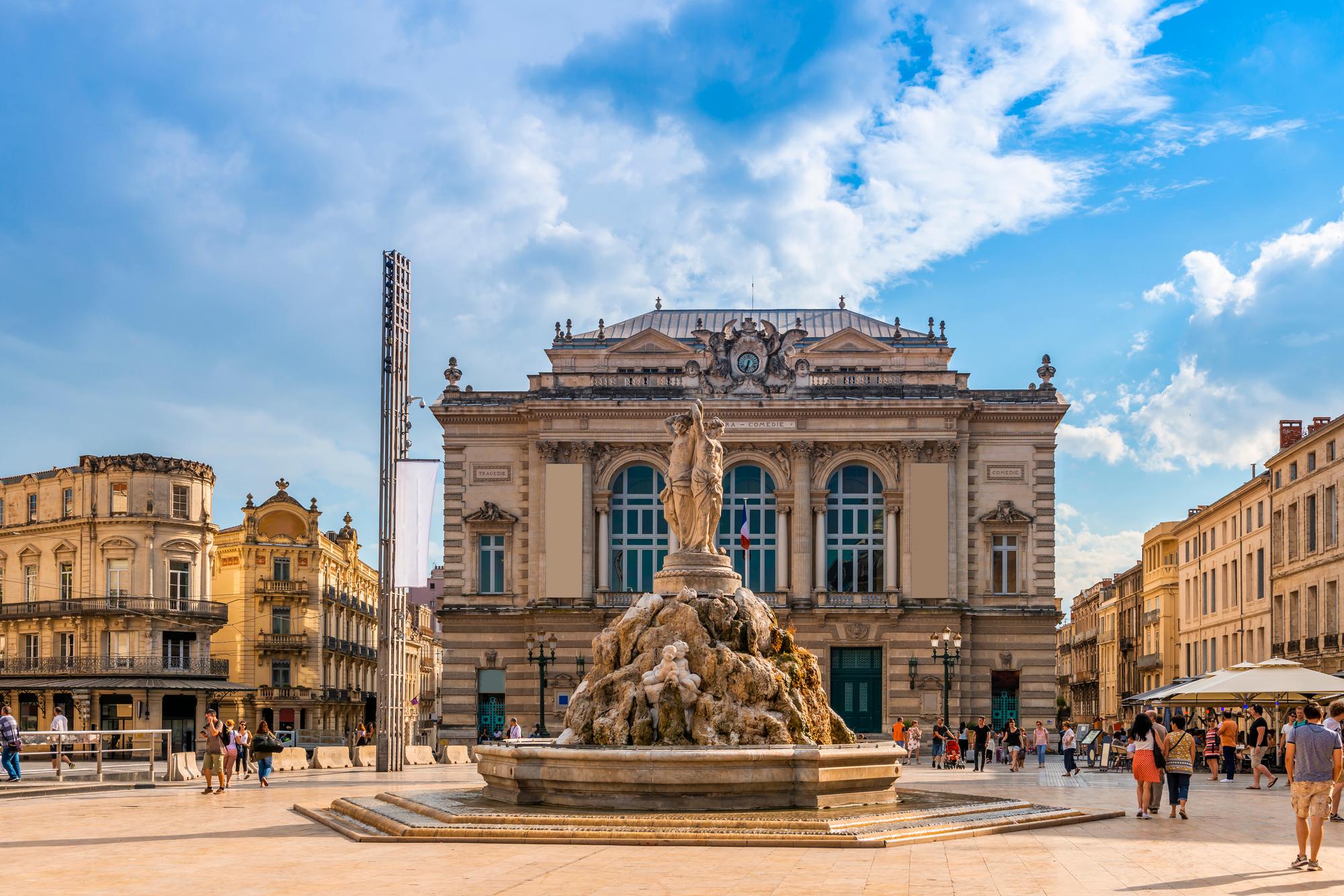 Montpellier - Place de la Comédie