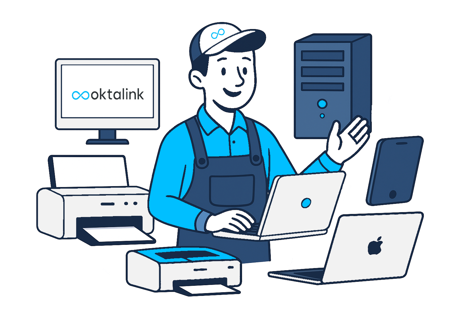 Société de Service Informatique : Le Guide Complet pour PME | OktaLink